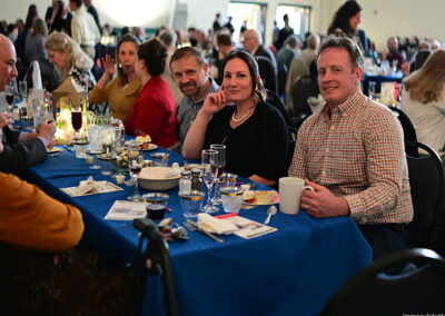 Pro-life Dinner 2026 enjoying the dinner