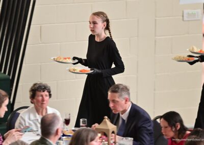 Pro-life Dinner 2026 food arrives